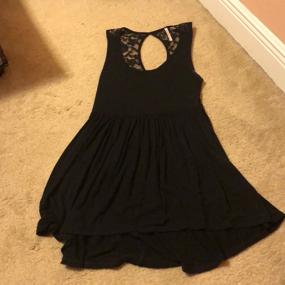 Black causal dress